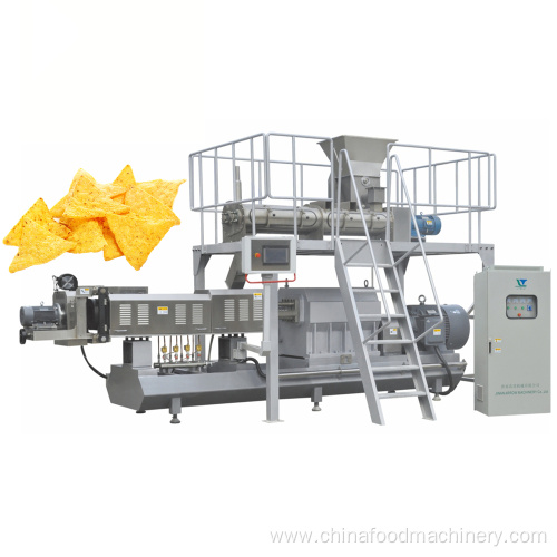 Automatic flour doritos corn tortilla chips making machine